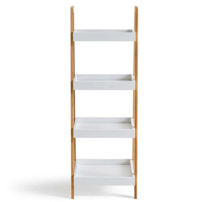 Megan Bamboo Storage Shelf 35X36X98Cm - Natural