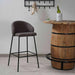 Mela Bar Chair - Grey Black Pan Home