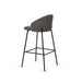 Mela Bar Chair - Grey Black Pan Home