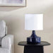 Melcra E27 Ceramic Table Lamp 28X47Cm - Blue Pan Home