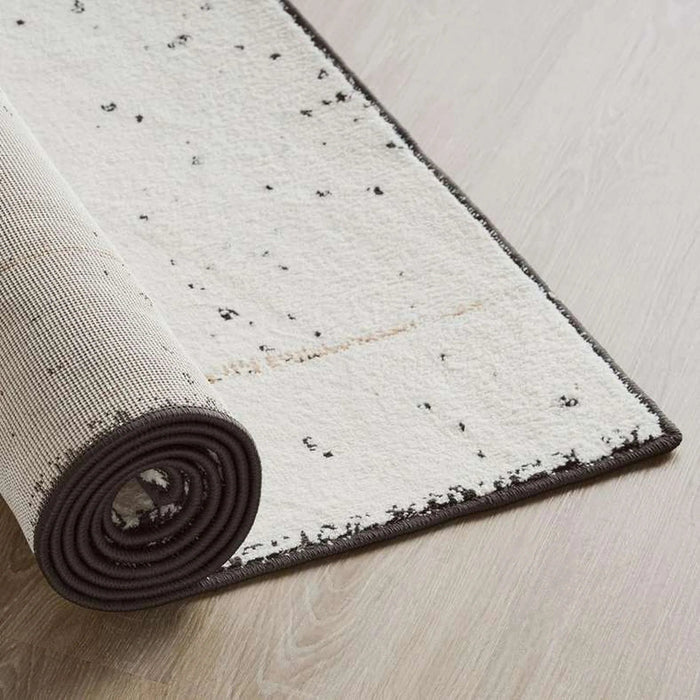 Melton Textured Rug 160X230Cm - Cream Pan Home