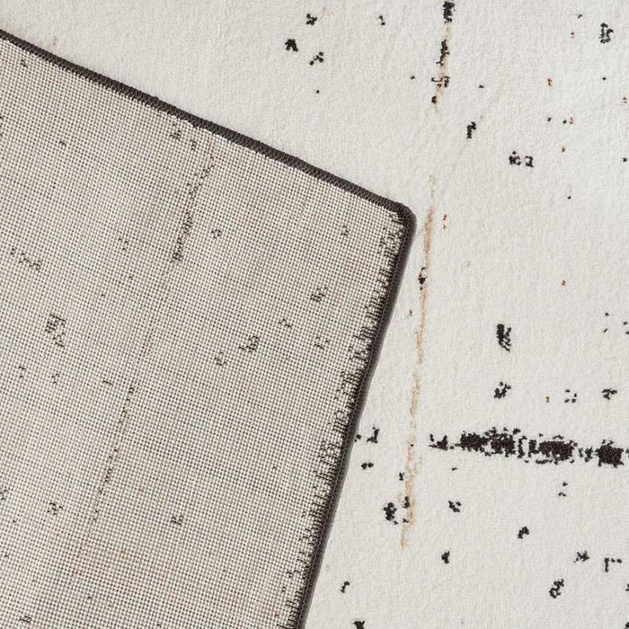 Melton Textured Rug 160X230Cm - Cream Pan Home