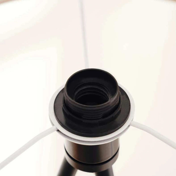 Melvin E27 Floor Lamp - Black Pan Home