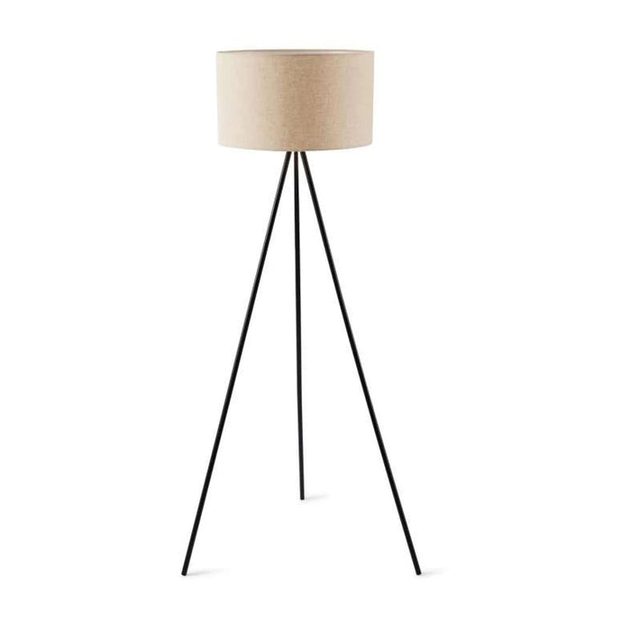 Melvin E27 Floor Lamp - Black Pan Home