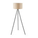 Melvin E27 Floor Lamp - Black Pan Home