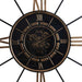 Meridian Gear Wall Clock Dia 120Cm - Black Pan Home
