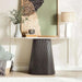 Merla Console Table Sintered Stone - Beige & Black Pan Home