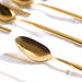 Merlin 16-Piece Cutlery Set -Gold Pan Home