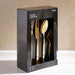 Merlin 16-Piece Cutlery Set -Gold Pan Home