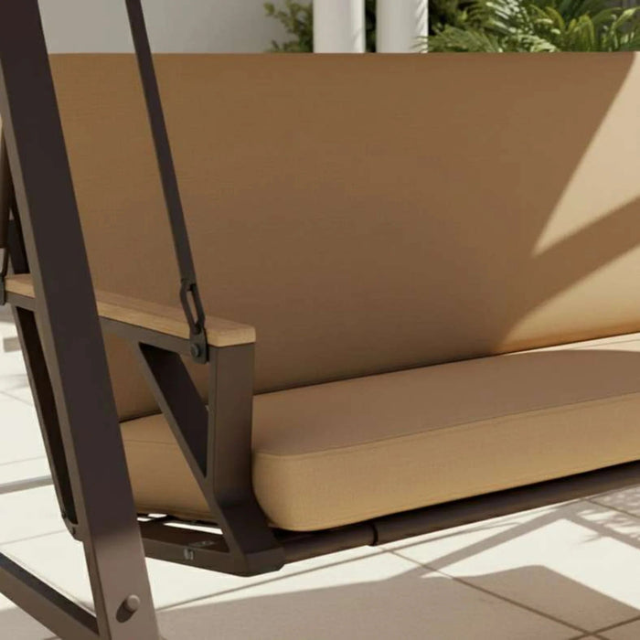 Mertino 3 Seater Swing - Brown Pan Home