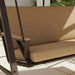 Mertino 3 Seater Swing - Brown Pan Home