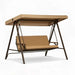 Mertino 3 Seater Swing - Brown Pan Home