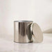 Meteor Metal Cotton Jar - Silver Pan Home