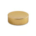 Meteor Metal Soap Dish Dia10.5X3.5Cm - Gold Pan Home