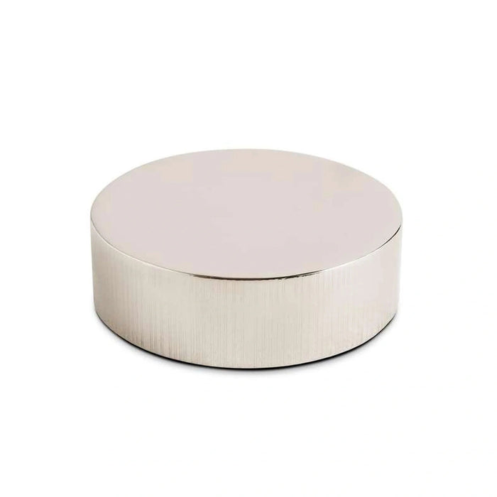 Meteor Metal Soap Dish Dia10.5X3.5Cm - Silver Pan Home