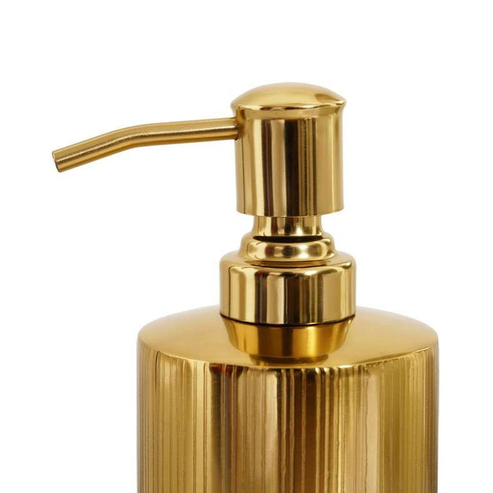 Meteor Metal Soap Dispenser - Gold Pan Home
