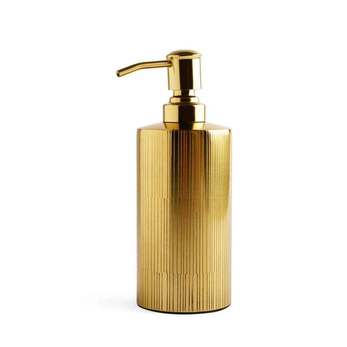 Meteor Metal Soap Dispenser - Gold Pan Home