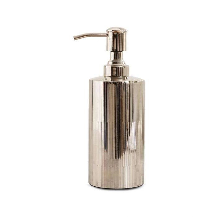 Meteor Metal Soap Dispenser - Silver Pan Home