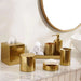 Meteor Metal Tissue Box Cover - Gold Pan Home