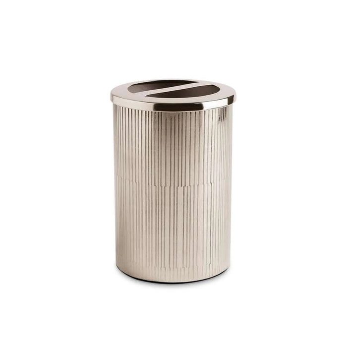 Meteor Metal Toothbrush Holder Dia7.5X11.5Cm - Silver