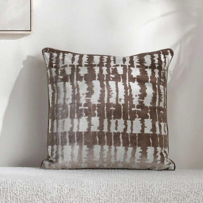Metrix Jac Filled Cushion 50X50Cm- Coffee Pan Home
