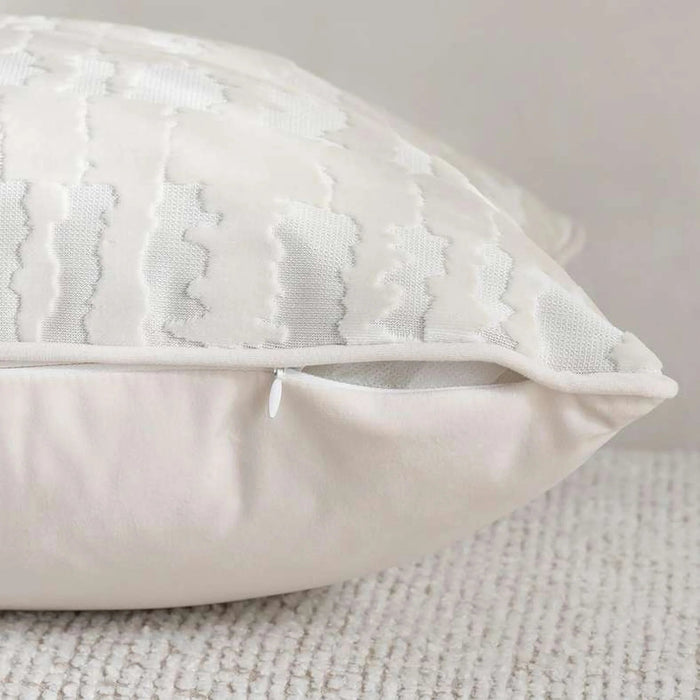 Metrix Jac Filled Cushion 50X50Cm- White Pan Home