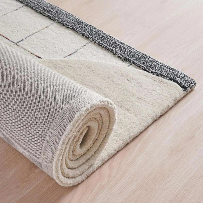 Metz Handtufted Wool Rug 160X230Cm - Natural Pan Home