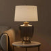Mezona E27 Glass Table Lamp 43X71.5Cm - Antique Brass Pan Home