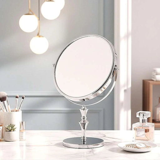 Mia Double Sided Vanity Mirror 1X/5X Magnification 28.4X15X41Cm - Chrome Pan Home