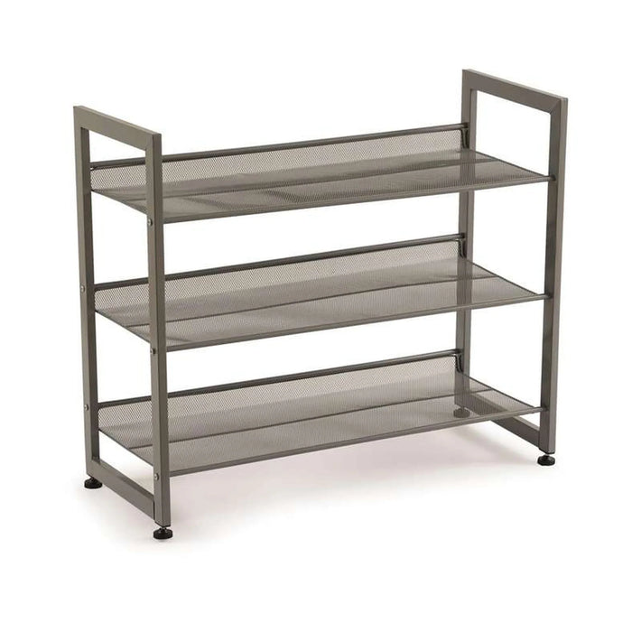 Miami 3-Tier Shoe Rack 74X6.8X72.5Cm - Grey