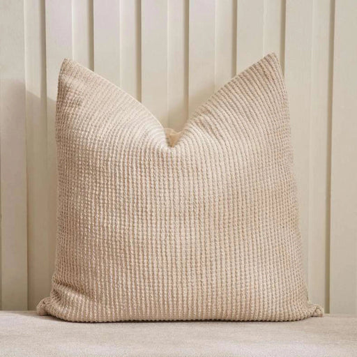 Miami Textured Cushion Cover 50X50Cm- Beige Pan Home