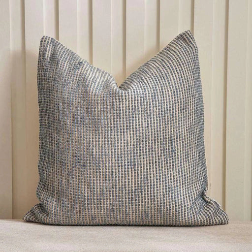 Miami Textured Cushion Cover 50X50Cm- Blue Pan Home