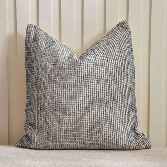 Miami Textured Cushion Cover 50X50Cm- Blue Pan Home