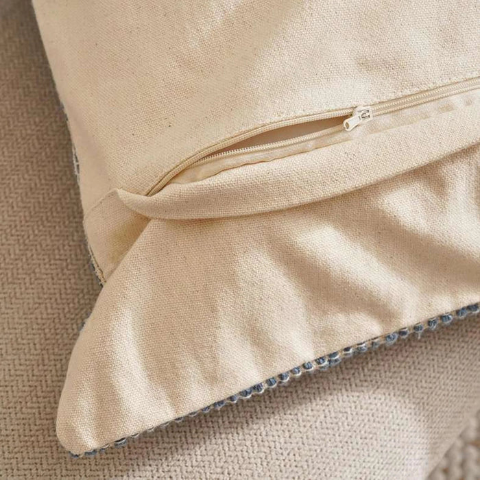 Miami Textured Cushion Cover 50X50Cm- Blue Pan Home