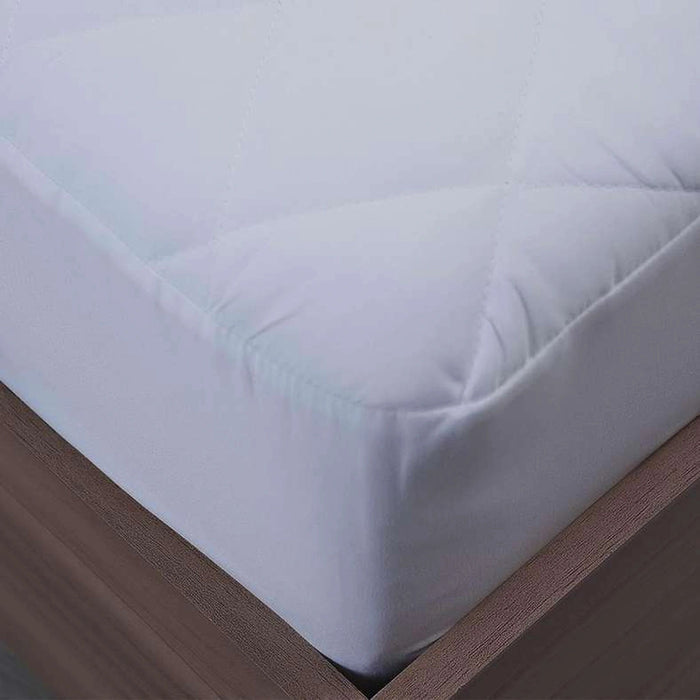 Microfibre Waterproof Mattress Protector 160X200+33cm-White Pan Home