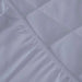 Microfibre Waterproof Mattress Protector White Pan Home