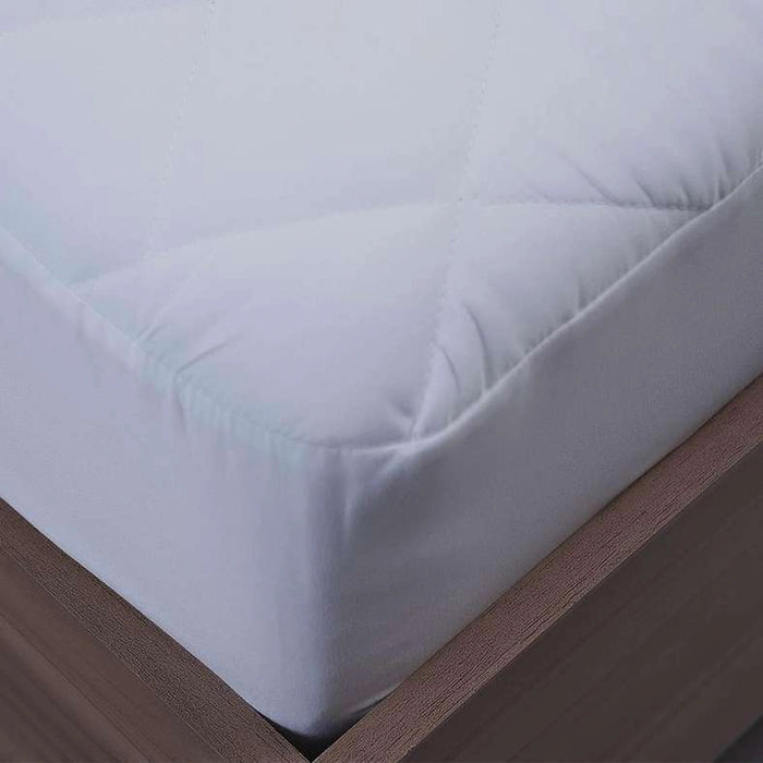 Microfibre Waterproof Mattress Protector 200X200+33cm-White Pan Home