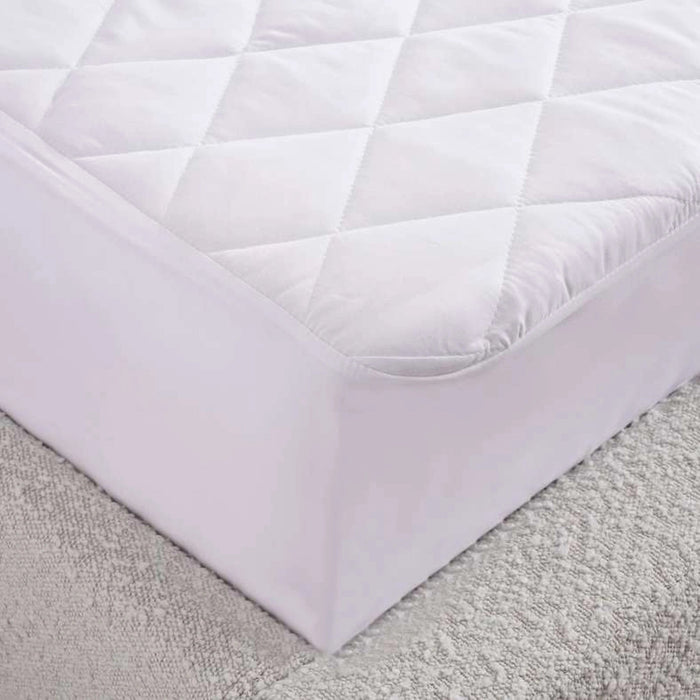 Microfibre Waterproof Mattress Protector 90X200+33cm-White Pan Home