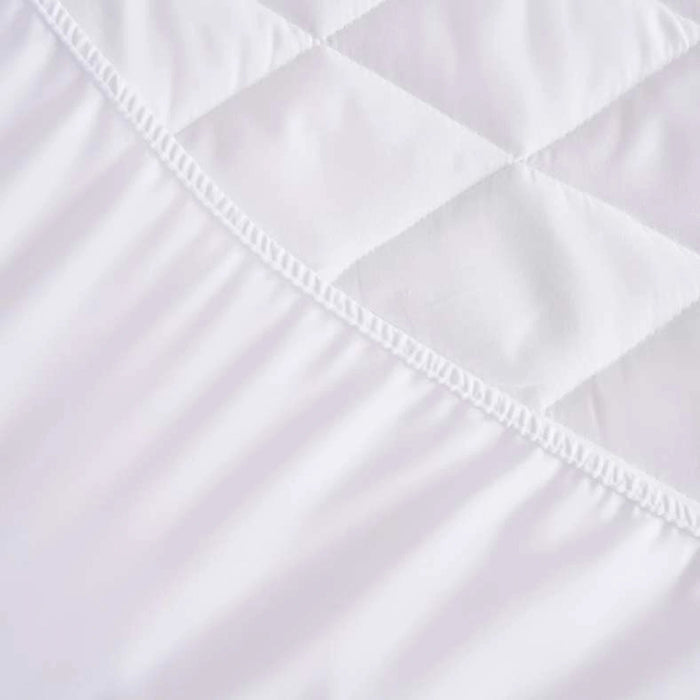 Microfibre Waterproof Mattress Protector 90X200+33cm-White Pan Home