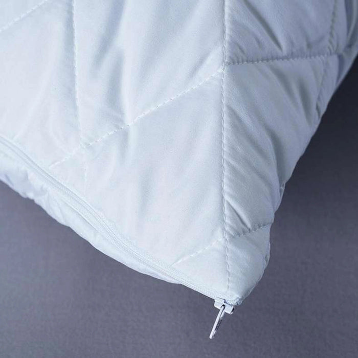 Microfibre Waterproof Pillow Protector -White Pan Home