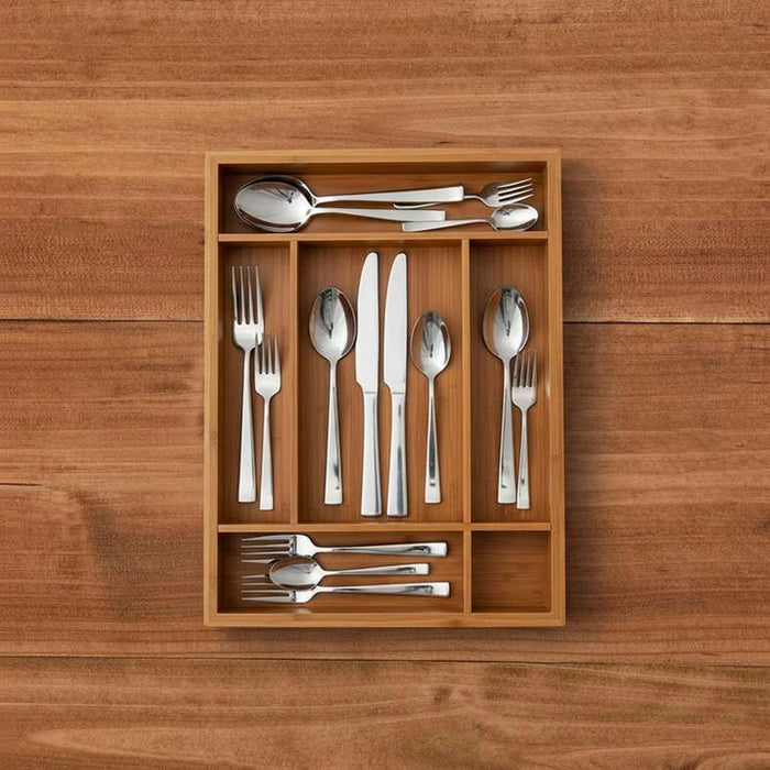 Mikasa Essex 20-Piece Cutlery Set - Chrome Pan Home