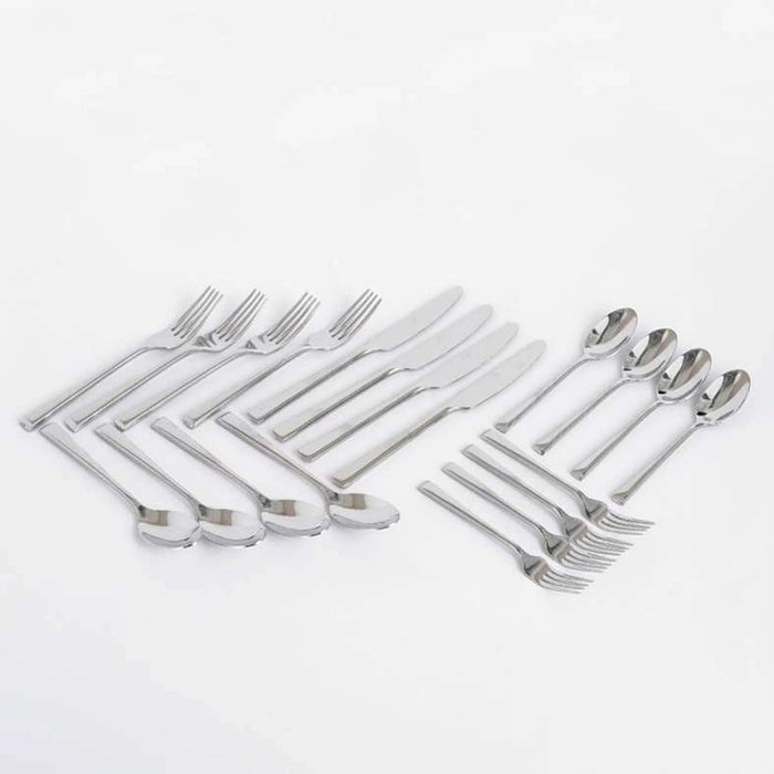 Mikasa Rockford 20-Piece Cutlery Set - Chrome Pan Home