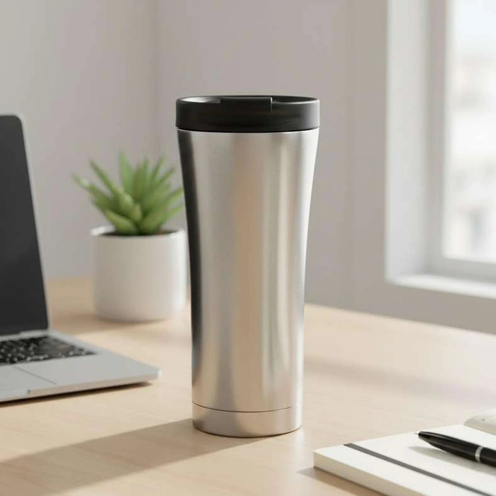 Mira Travel Mug 500Ml -Chrome