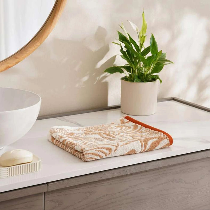 Mirage Jq Hand Towel 50X90Cm-Beige