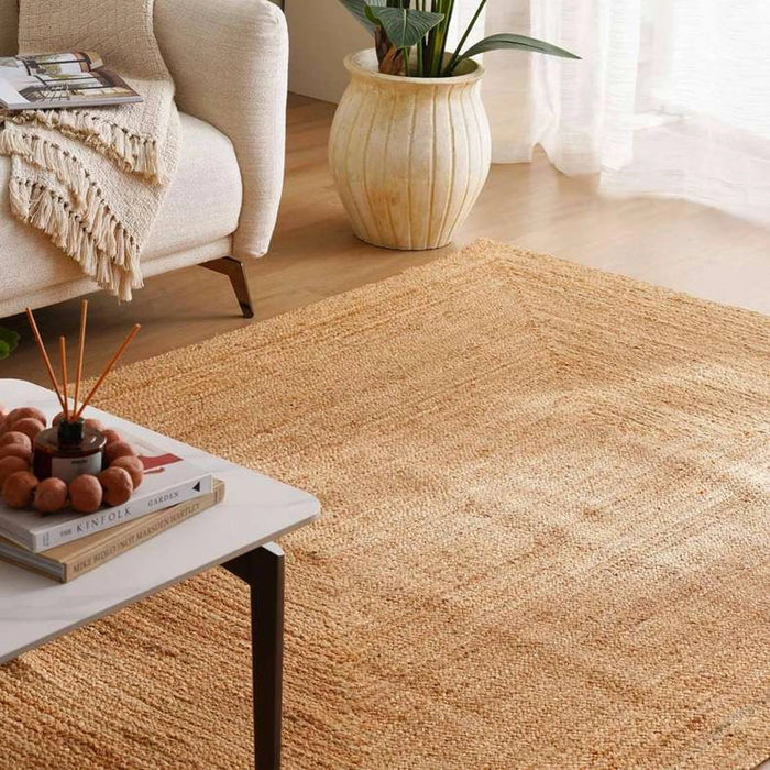 Miran Braided Jute Rug 160X230Cm - Natural Pan Home