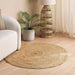 Miran Round Jute Rug Dia 120Cm - Natural Pan Home