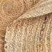 Miran Round Jute Rug Dia 120Cm - Natural Pan Home