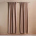 Miranda Faux Linen 2 Piece Curtain Set 130X240Cm - Linen Pan Home
