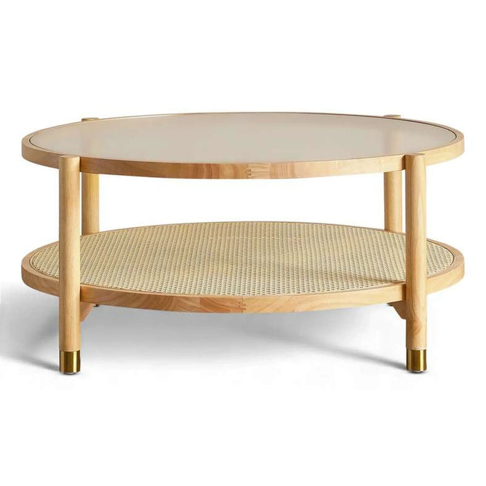 Mirari Coffee Table Wood Round - Natural