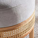 Mirari Dressing Stool Wood - Natural Pan Home